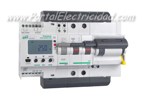 PROTECTOR PERMANENTE CON RECONEXIÓN PROGRAMABLE 2 x 25A PROTECTOR PERMANENTE CON RECONEXIÓN PROGRAMABLE 2 x 25A