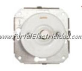 PULSADOR 10A - 250V PORCELANA BLANCA. TIPO COLONIAL