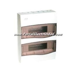 CAJA SALIENTE CON TAPAS OPACAS PARA 24 POLOS