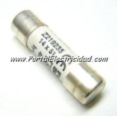 CARTUCHO FUSIBLE DE TALLA 14X51 40 AMPERIOS CARTUCHO FUSIBLE DE TALLA 14X51 40 AMPERIOS